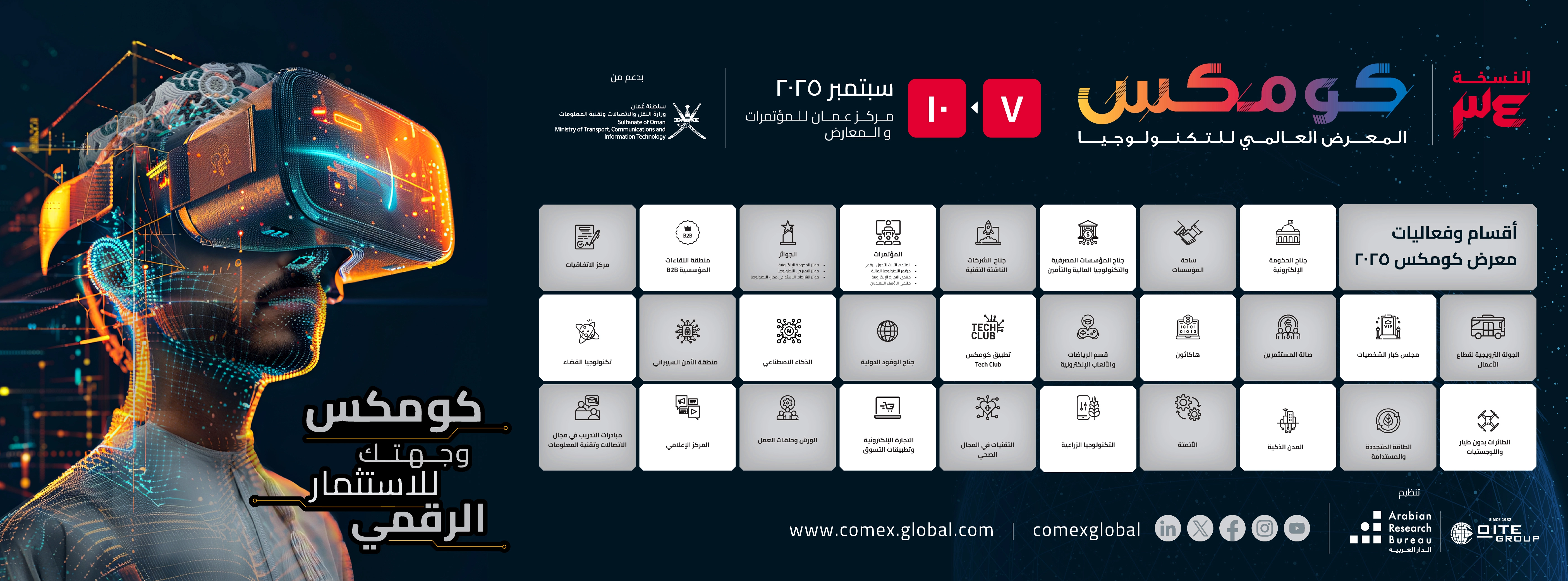 النسخة 34 من معرض كومكس العالمي للتكنولوجيا 2025